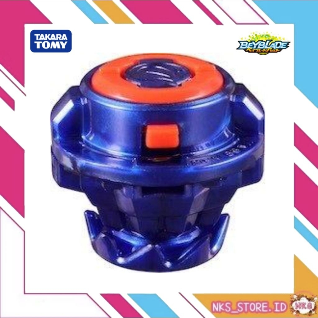 Takara Tomy Beyblade Burst Destroy Dash Driver Blue Ver.Mainan Gasing