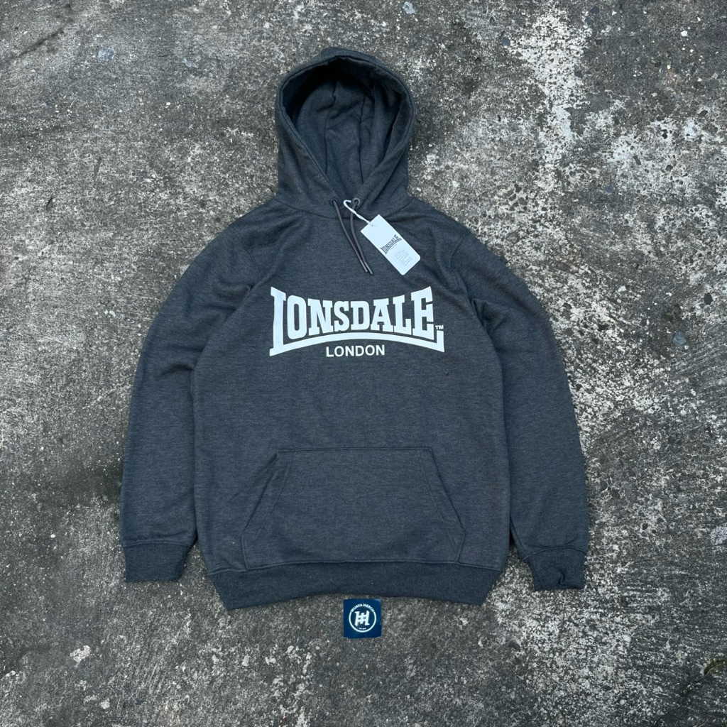 Hoodie lonsdale Essential Charcoal BNWT