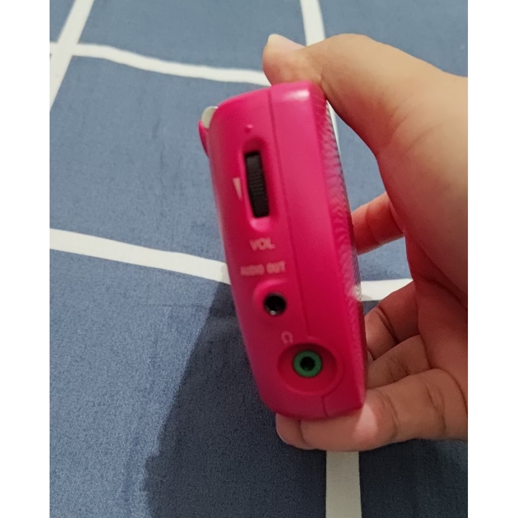 sony radio srf 18 warna fuchia pink fanta