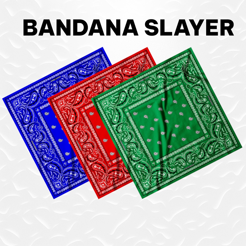 GLORIUSS - Bandana Slayer Scarf Paisley Motif Korea Jepang - Gta San Andreas