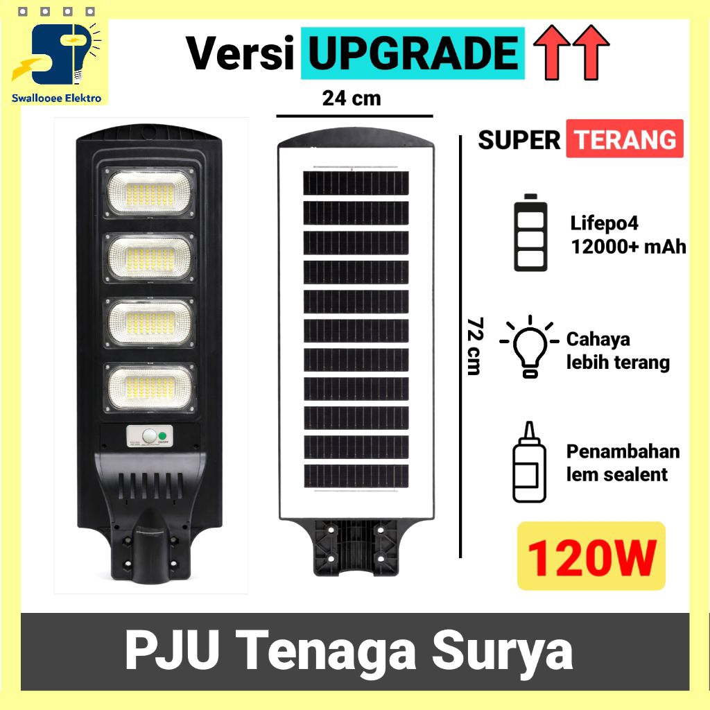 Lampu Tenaga Surya PJU Tenaga Surya versi UPGRADE