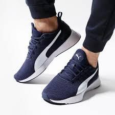 SEPATU RUNNING PRIA PUMA FLYER RUNNER Peacoat-White 192257 01