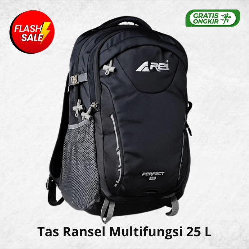 BestSeller Tas Ransel Rei Perfect 25L Ori Dengan Raincover Tas Gendong Sekolah Simple Laptop Ransel 