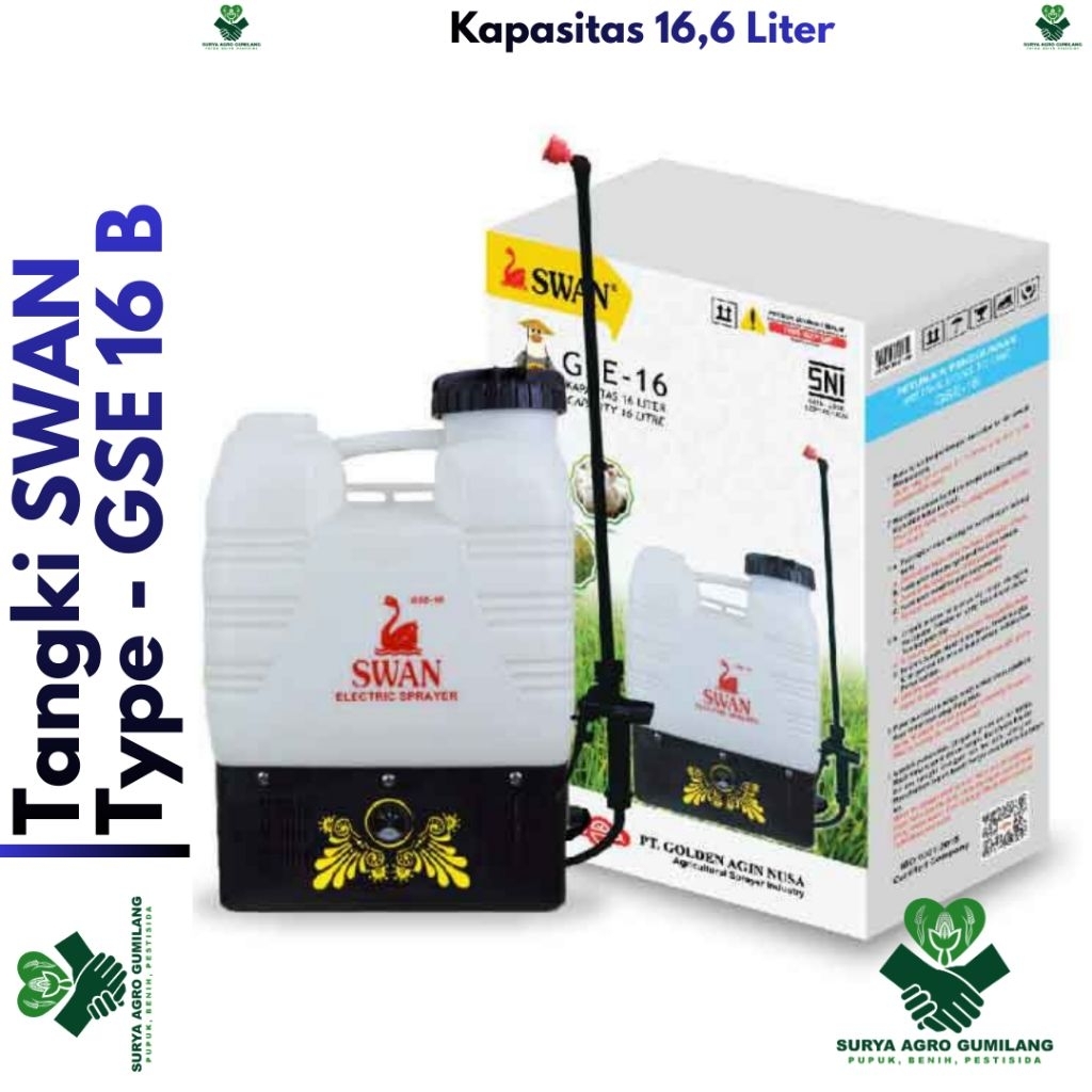 Tangki Sprayer SWAN | SWAN GSE 16 | Tangki Elektrik Swan