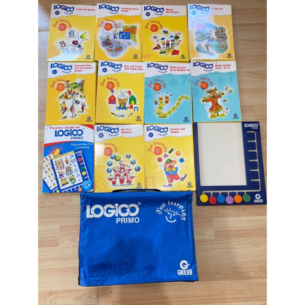 logico primo grolier 1 set 10 buku