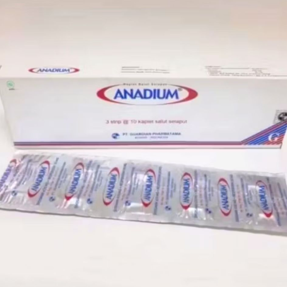 ANADIUM STRIP 10 KAPLET