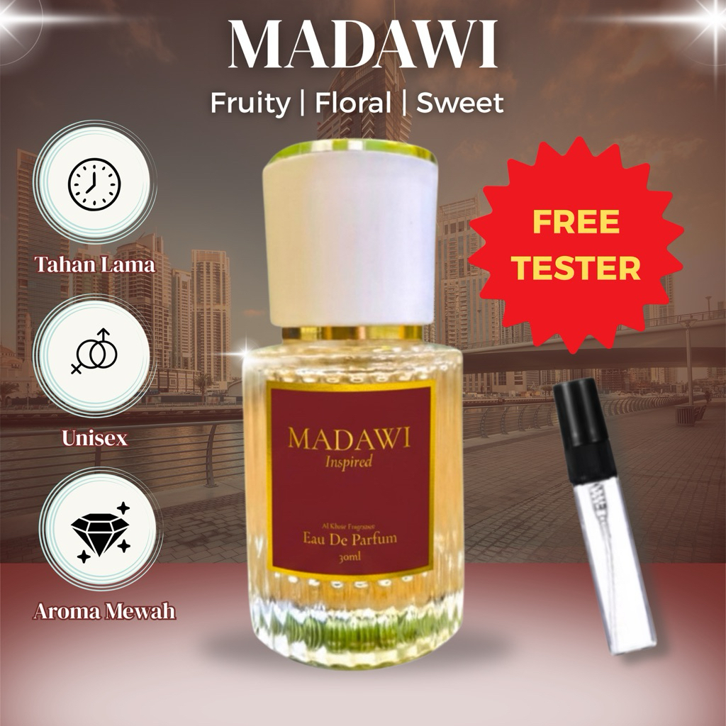 Parfum Arabian Oud Madawi Original - Wewangian Eksklusif MADAWI Parfum Pria Wanita - Arabian oud