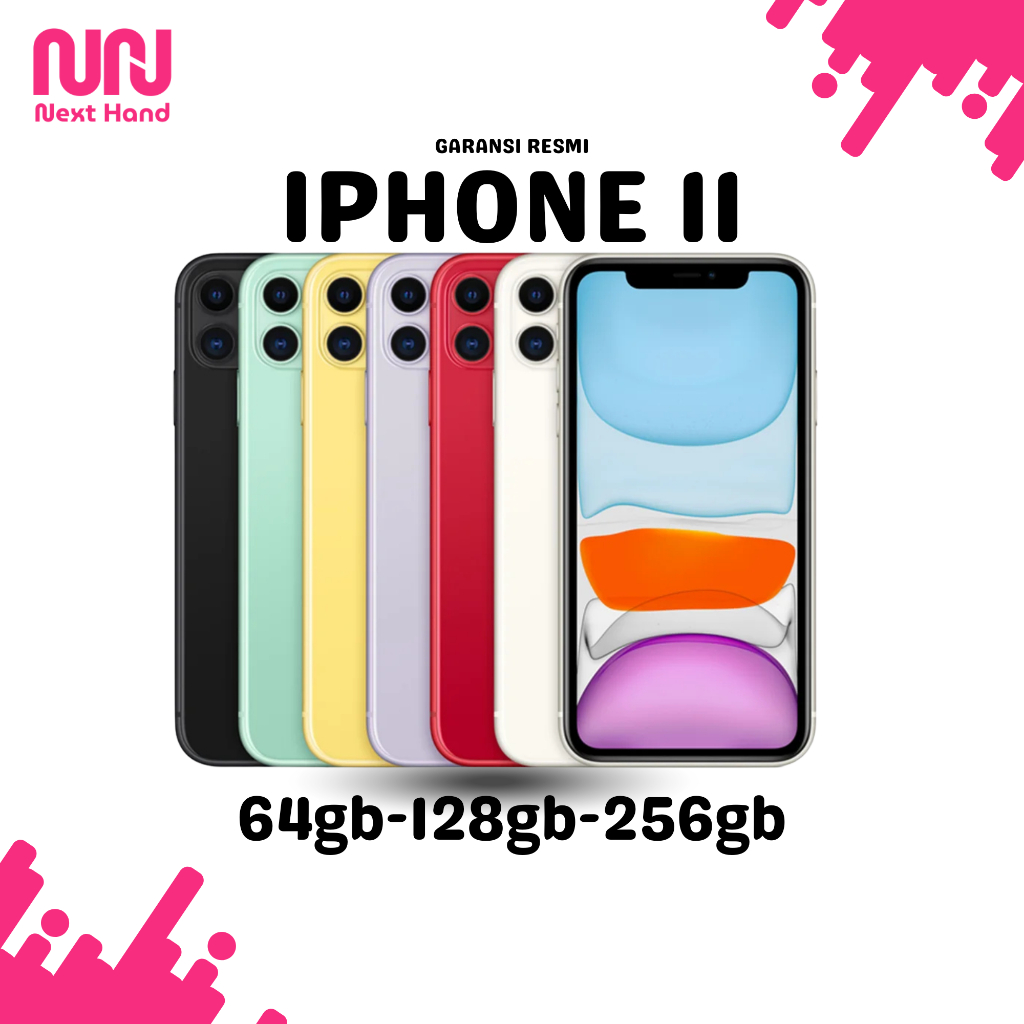 iPhone 11 | 64GB | 128GB | 256GB Second Hand Fullset Like New Garansi iBox Original