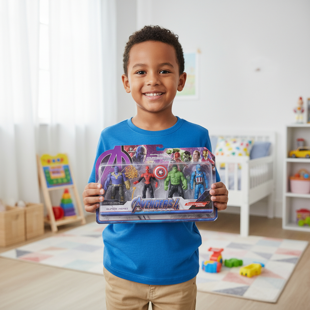 Mainan Avengers Ukuran Besar Tinggi 26cm ST3-375 Mainan Robot Avengers