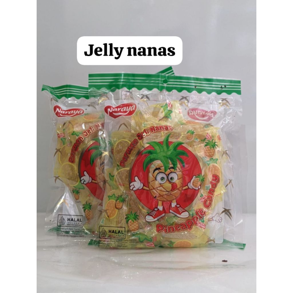 Permen Jelly nanas Naraya