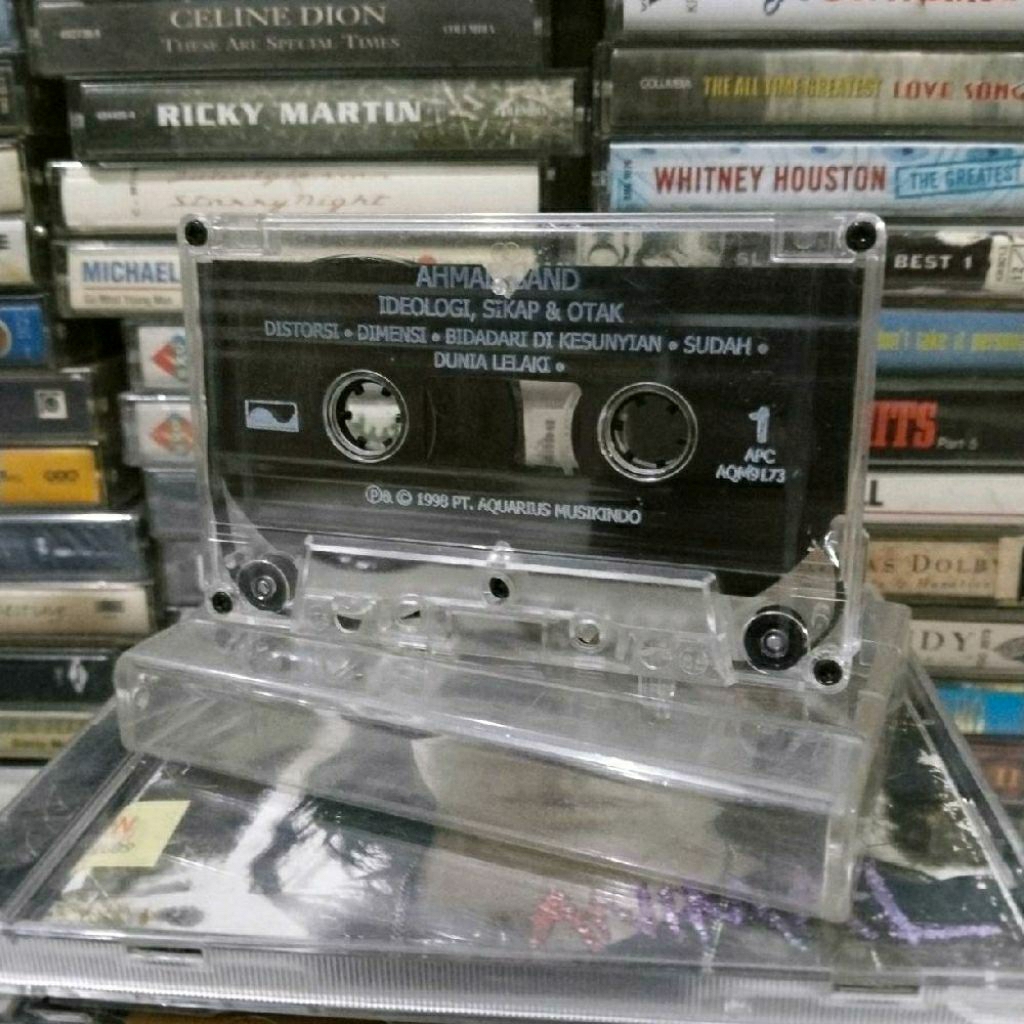 kaset ahmad band ideologi sikap otak tanpa cover