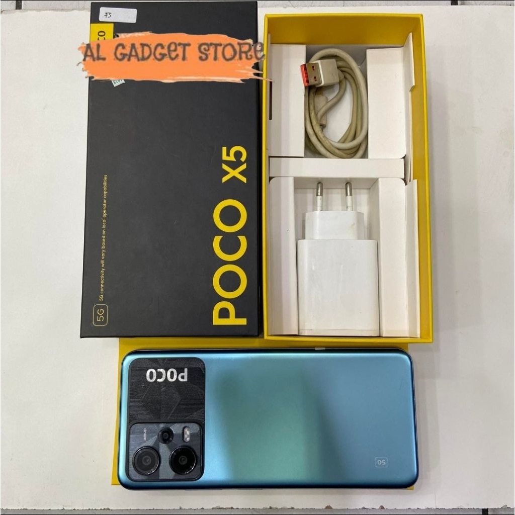POCO X5 5G 8/256GB SECOND MULUS TERAWAT
