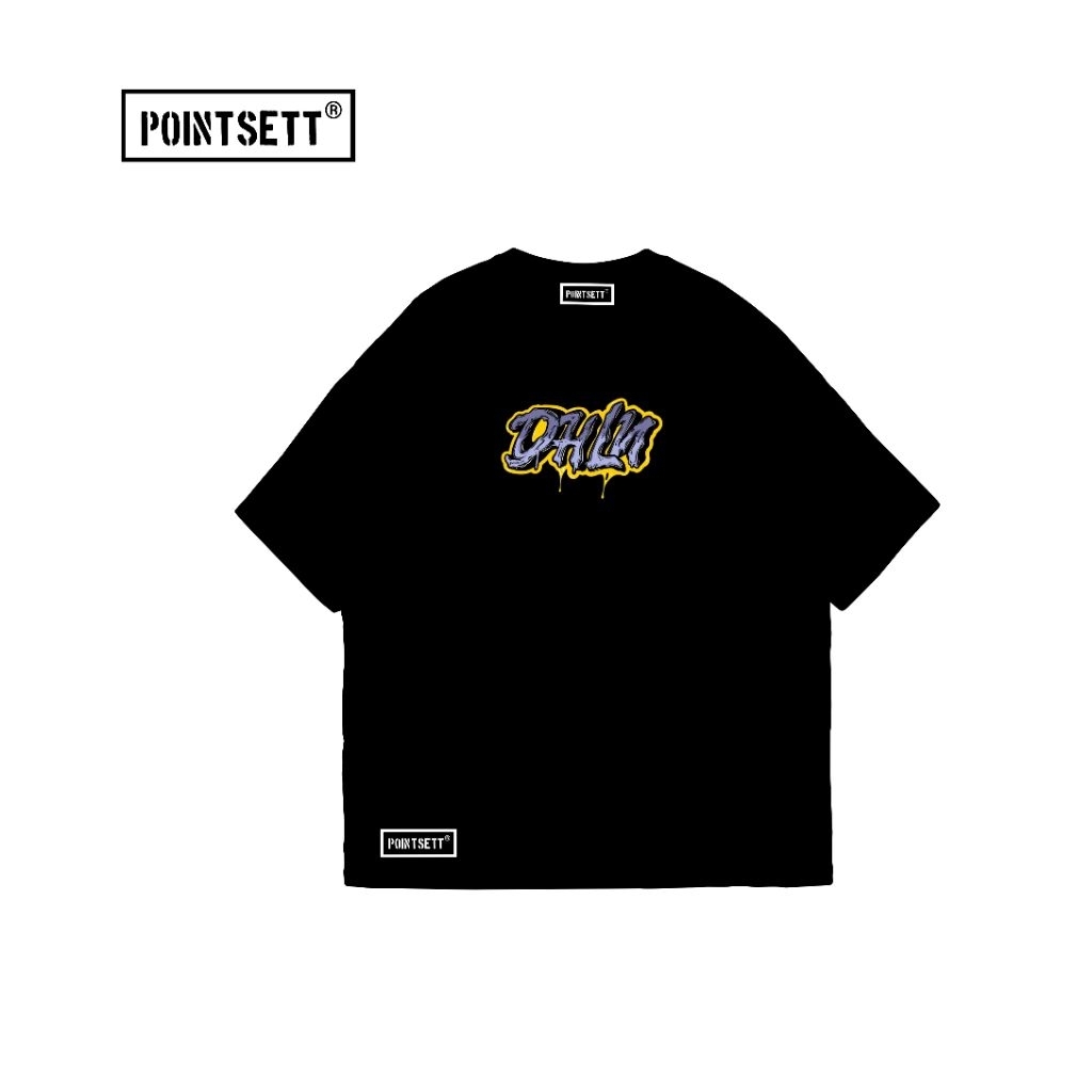 Free Boxer Co 3 Pcs Kaos Distro original 100% Katun 24s Pointsett DHLN Casual Gaya simpel