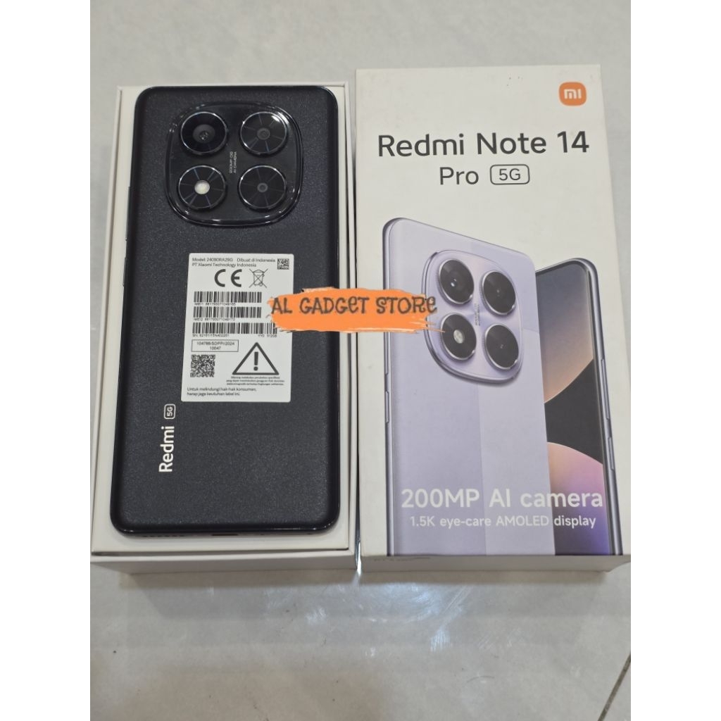 XIAOMI NOTE 14 PRO 5G RAM 12/512GB SECOND MULUS TERAWAT