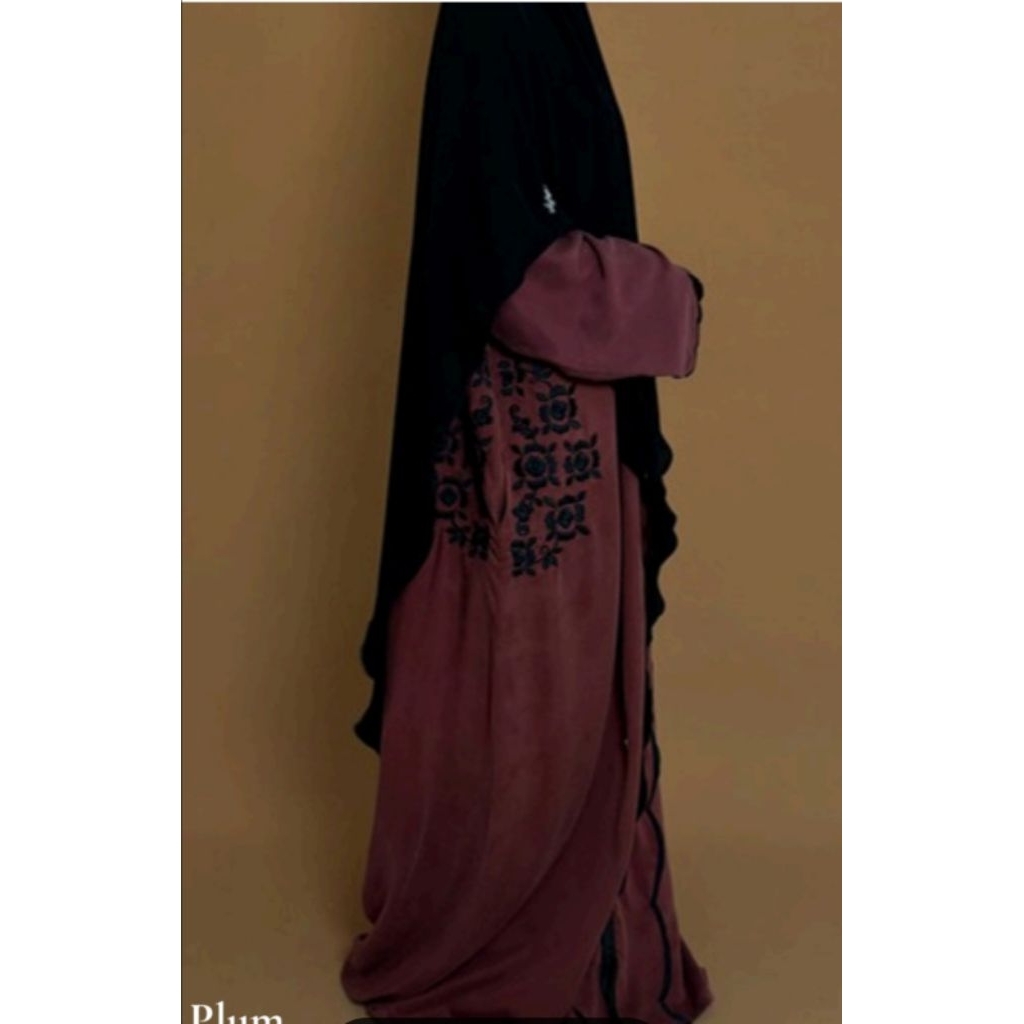 Khaira Plum by Aafiya Abaya