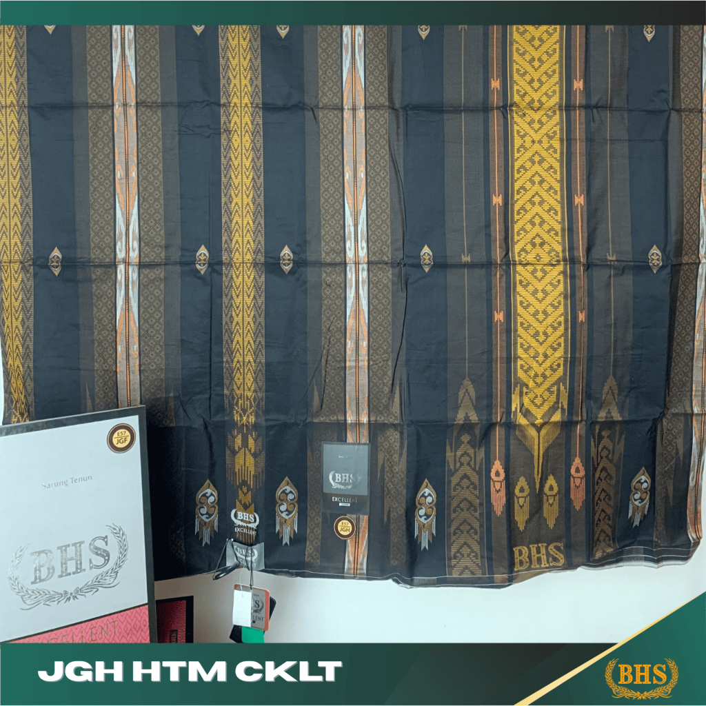 BHS EXCELLENT SILVER E57 MOTIF JACQUARD GUNUNG HIMALAYA