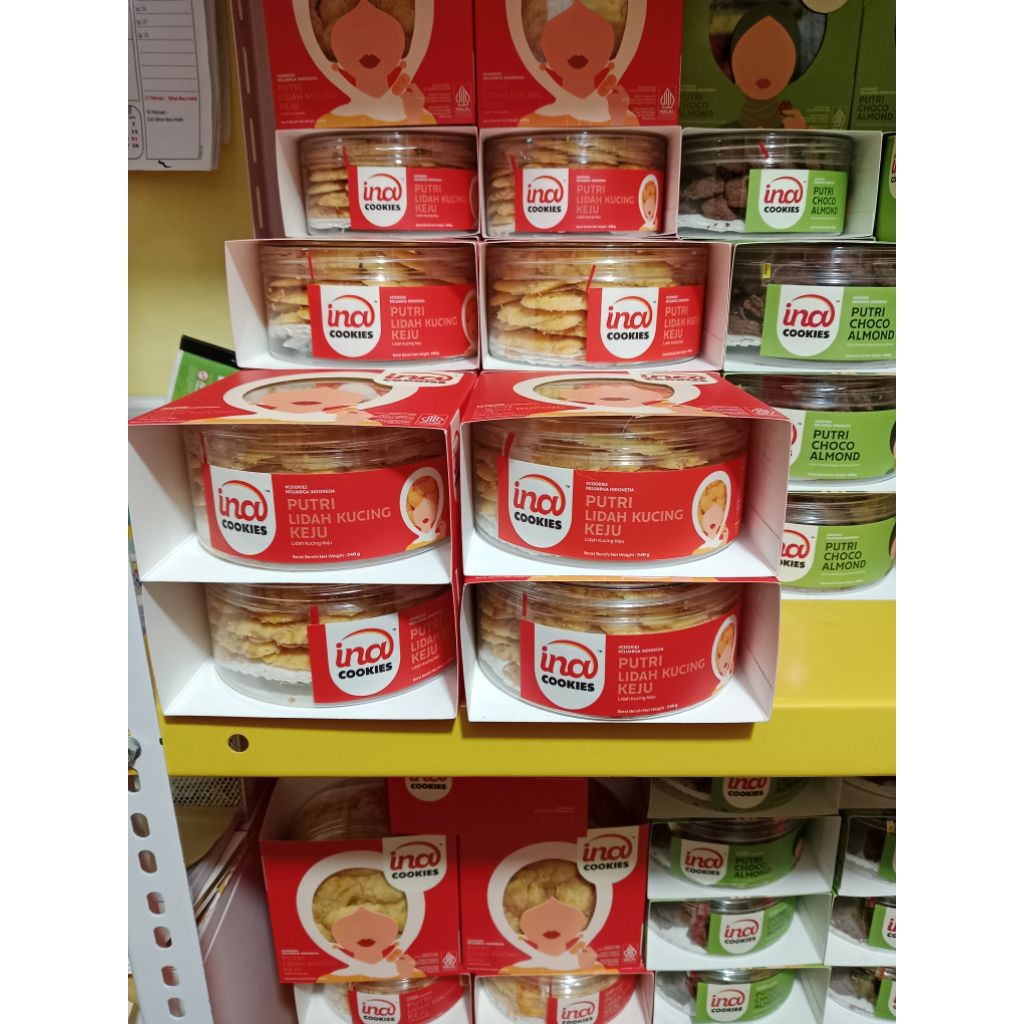 INA COOKIES Toples Standar / Kue Kering for parcel / hampers kue kering