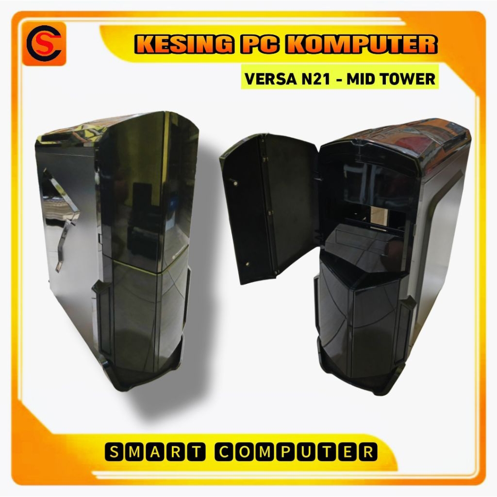 Casing gaming pc komputer Versa N21 mid tower