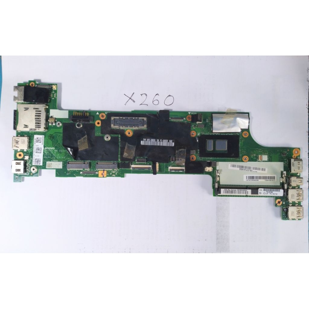 Mainboard Lenovo Thinkpad X260 core i5 NM-A531 ori copotan