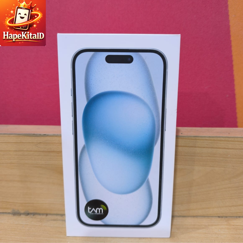 APPLE iPhone 15 128GB 256GB 512GB A16 Bionic CPU 6C / GPU 5C Resmi IBOX