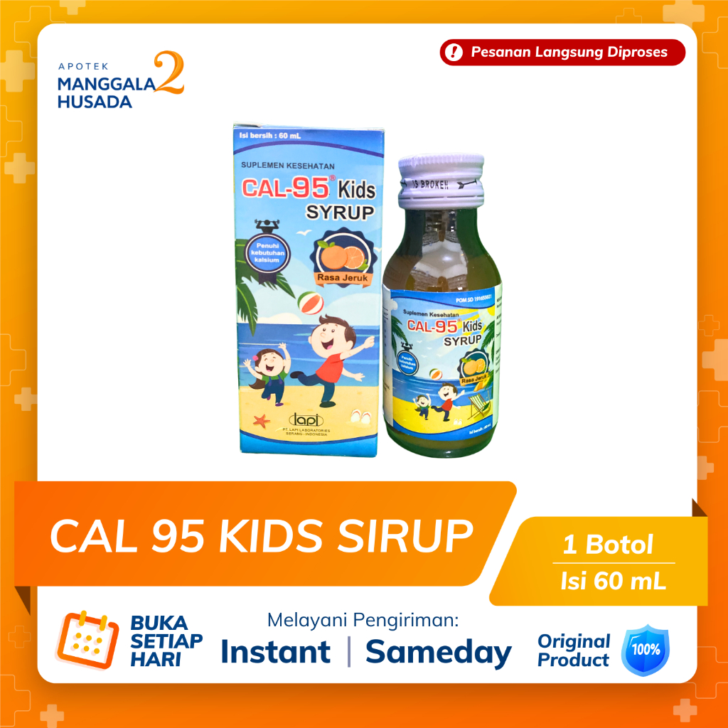 CAL-95 KIDS SIRUP 60 ML