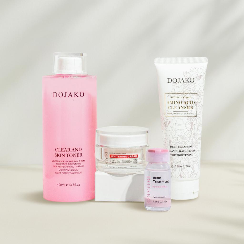 PAKET GLOWING + ACNE  DOJAKO SKINCARE READY IMPORT