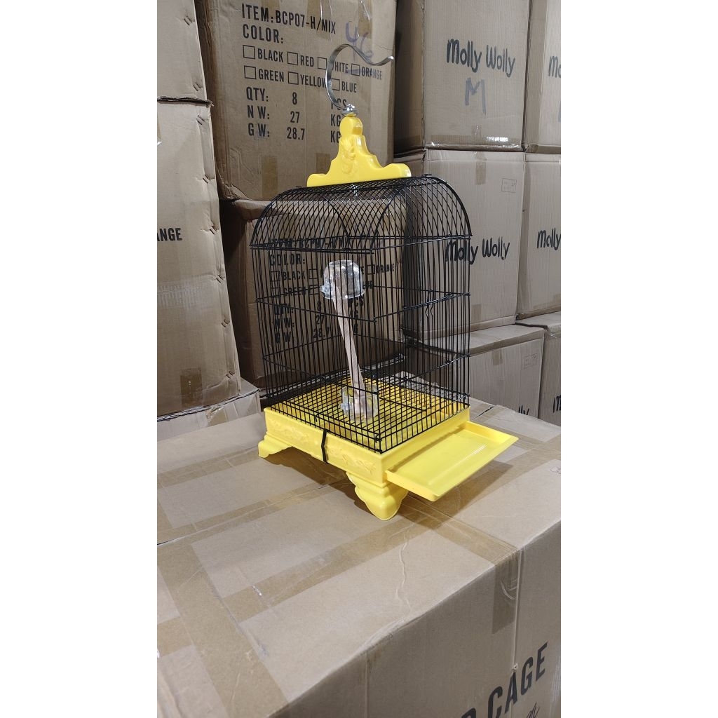 Sangkar besi kotak gantung