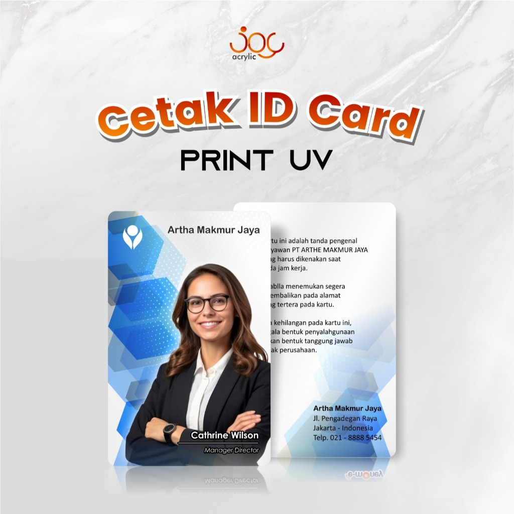 ID CARD CUSTOM PRINT UV