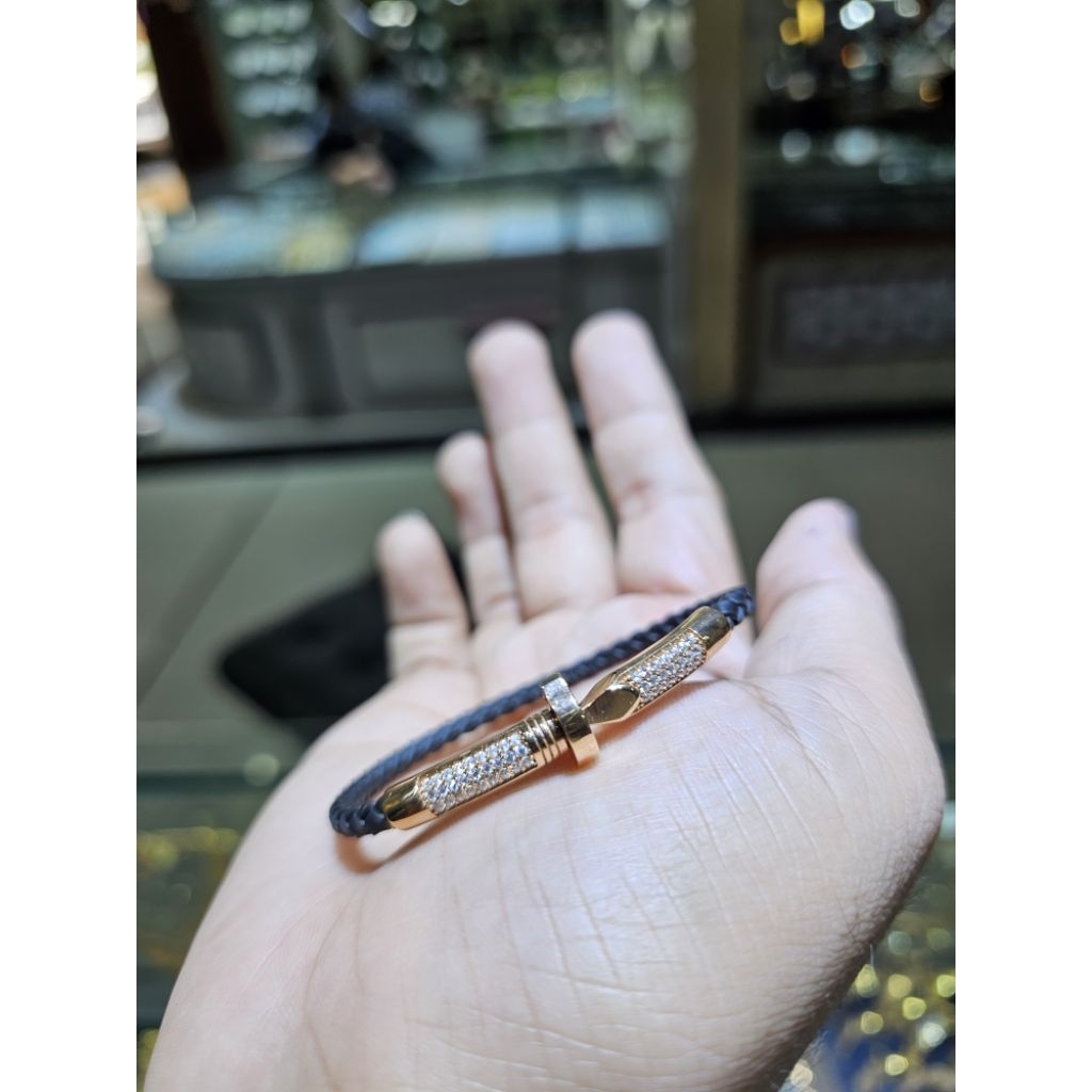 gelang tali premium unisex cowo cewe paku 750