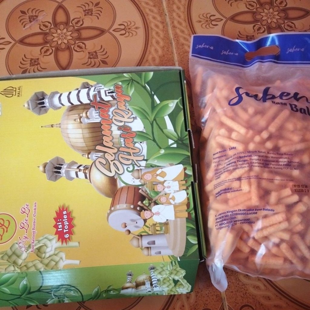 paket usaha kue lebaran 1 DUS