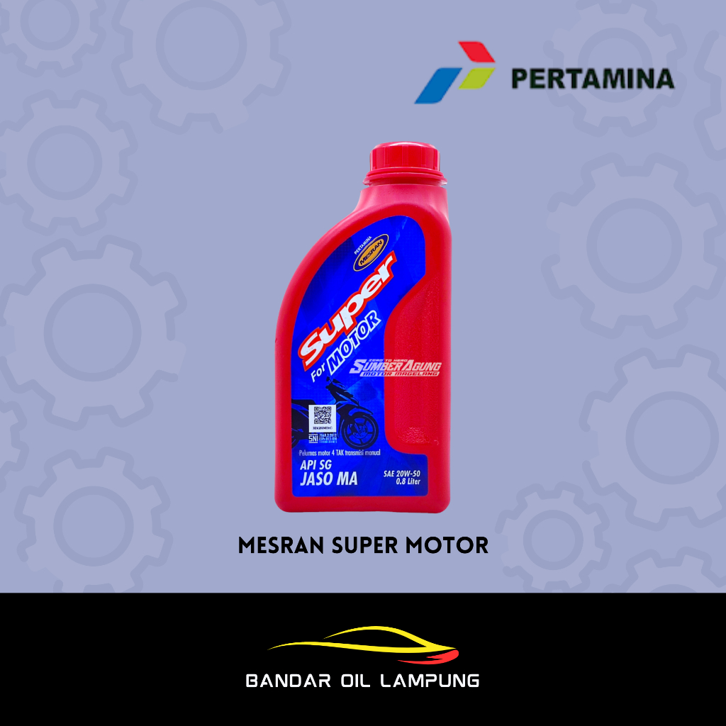 Oil Mesran Super Motor By Pertamina