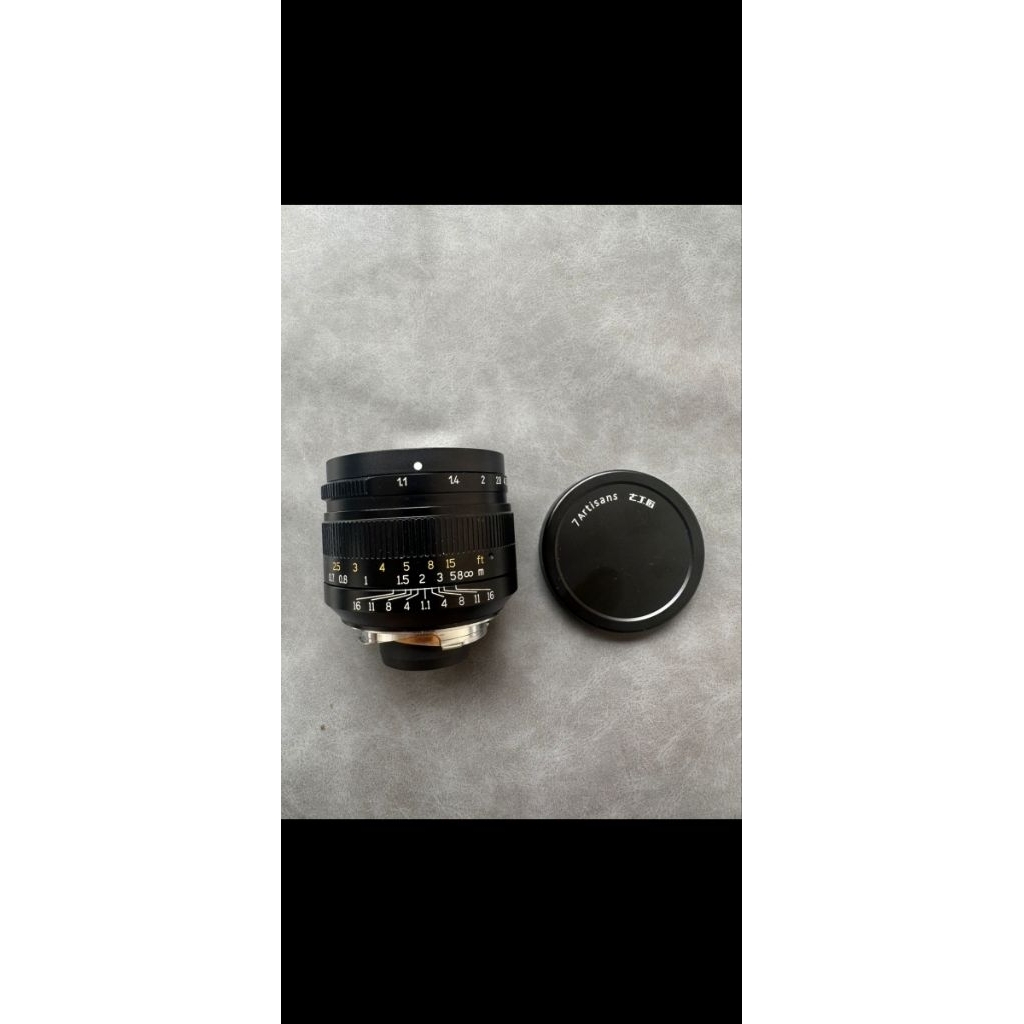 Lensa 7 artisan 50mm f1.1
