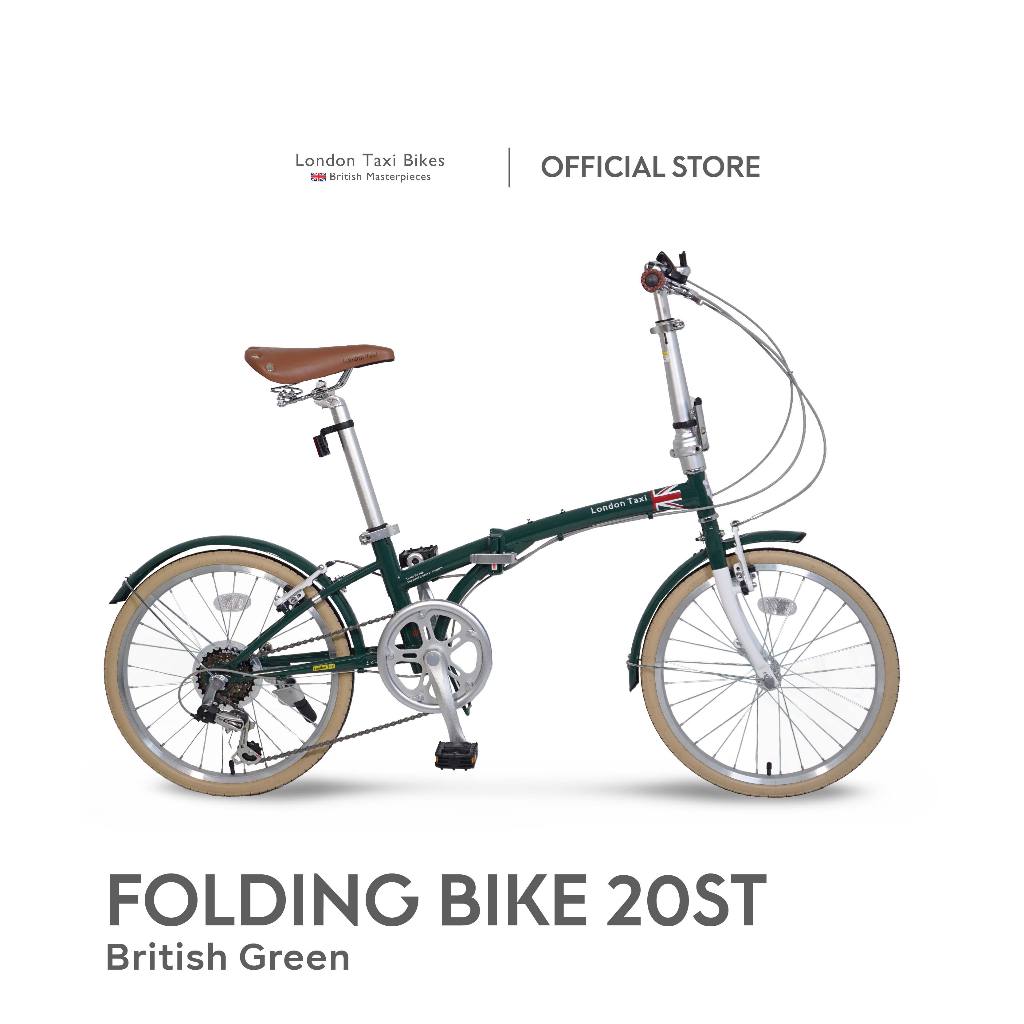 London Taxi Folding Bike 20ST/Sepeda Lipat 20 Inch Klasik London Taxi - British Green