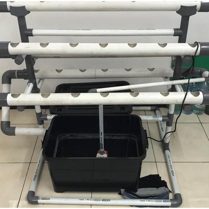 Box CONTAINER 55 liter - Hitam/ coklat