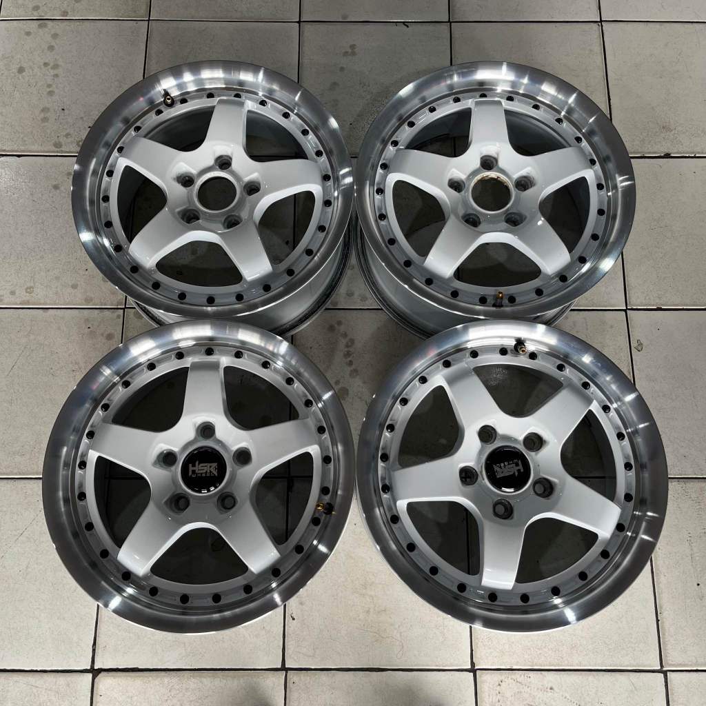 Velg Mobil Bekas HSR Bob Ring 16 PCD 5x114.3 lebar 7,5 ET 40 cocok untuk Xpander Inova Xl7