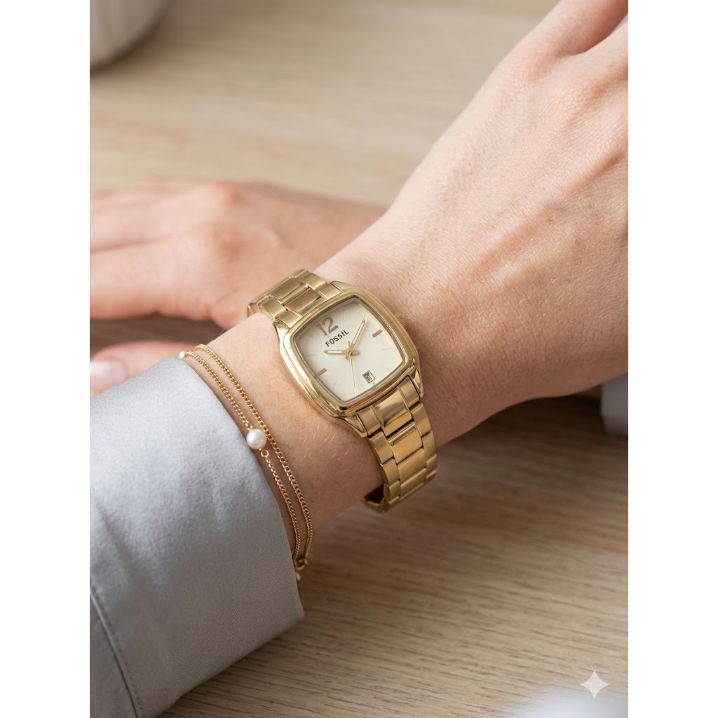 FOSIL Jam Tangan Wanita Korea Fashion Analog