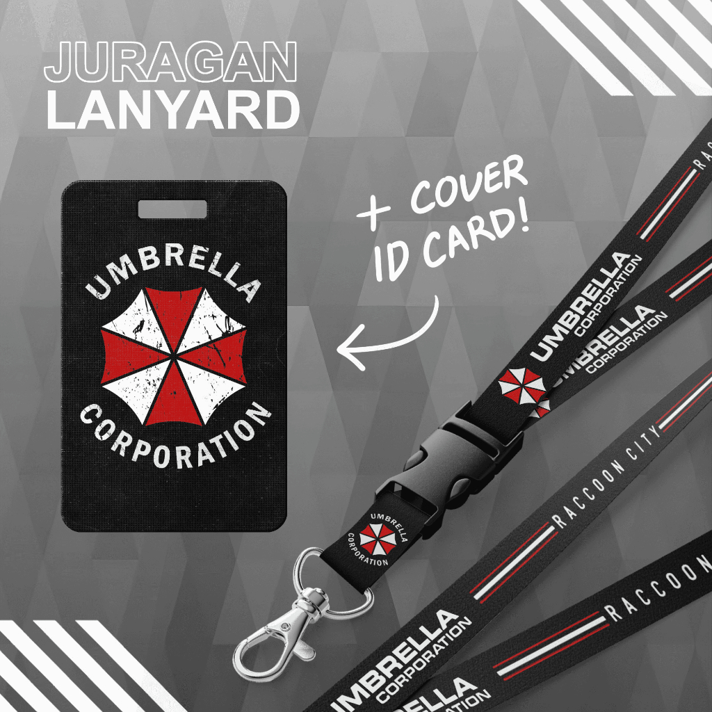 Lanyard / Tali Gantungan Leher RESIDENT EVIL - UMBRELLA CORPORATION