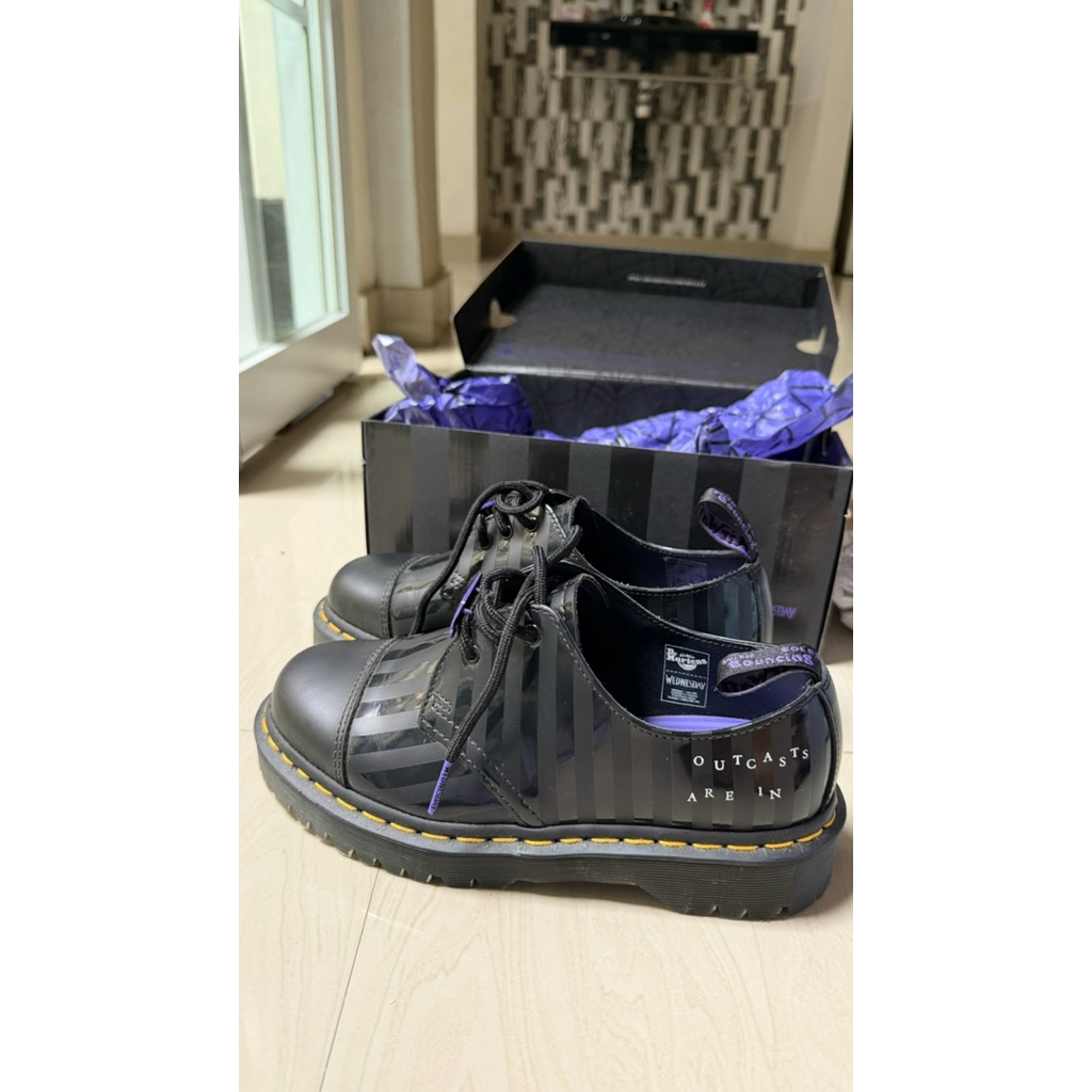Dr Martens 1461 BEX WEDNESDAY BOOTS RARE Docmart