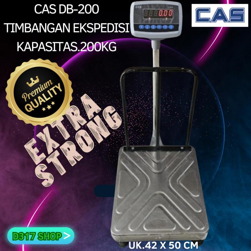 TIMBANGAN DIGITAL CAS DB-E 200 KG X 10GR / TIMBANGAN EKSPEDISI CARGO 200KG