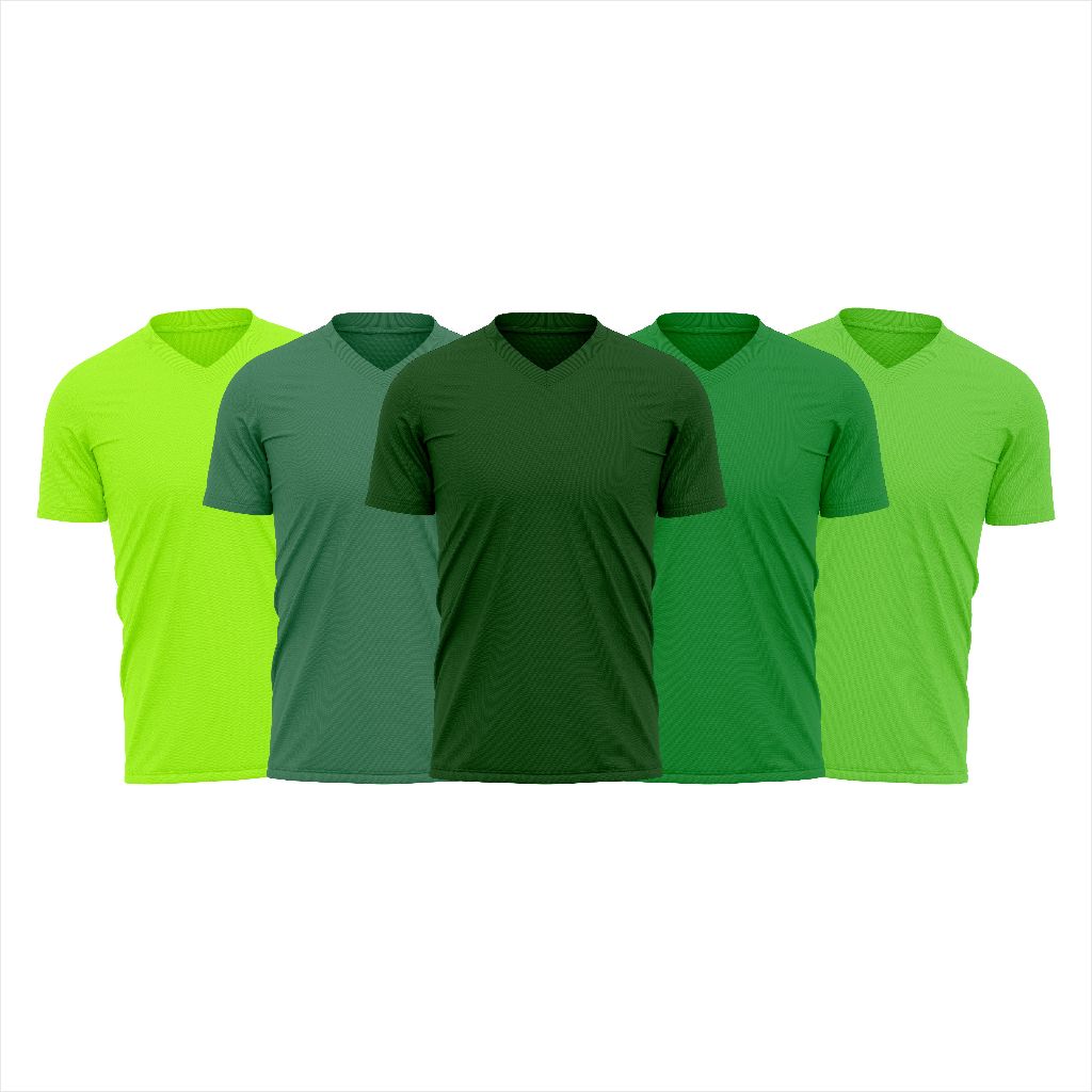Kaos Jersey Polos Dri Fit Olahraga Running / Kaos Olahraga Drifit Kerah V