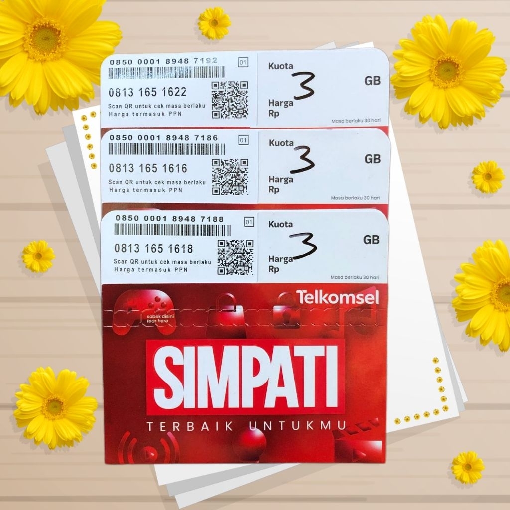 Nomor Cantik Telkomsel Simpati 11 Digit | Nomor HP Bagus Mudah Diingat