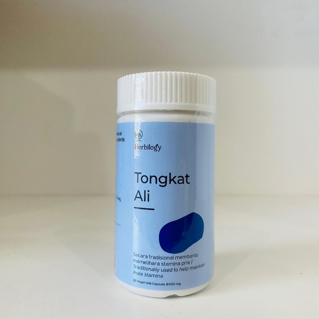 (PROMO) Herbilogy TONGKAT ALI 30 Kapsul - Suplemen Herbal Untuk Tambahan Stamina & Energi BPOM