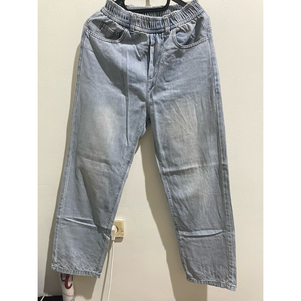 PRELOVED jeans denim oversize