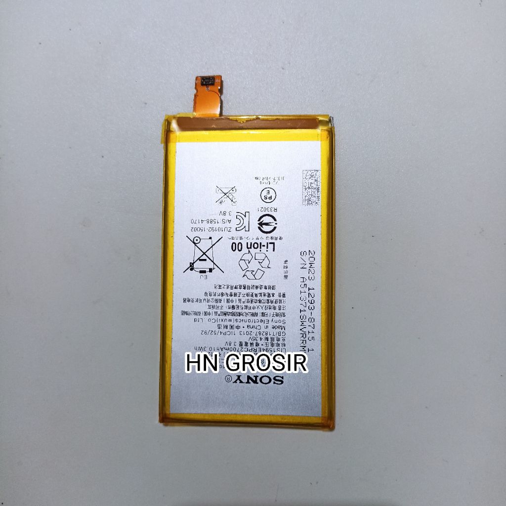 Baterai batre Sony Xperia Z5 mini Z5 Compact LIS1594ERPC E5803 S5823 Sony Xperia X Compact SO-02H SO