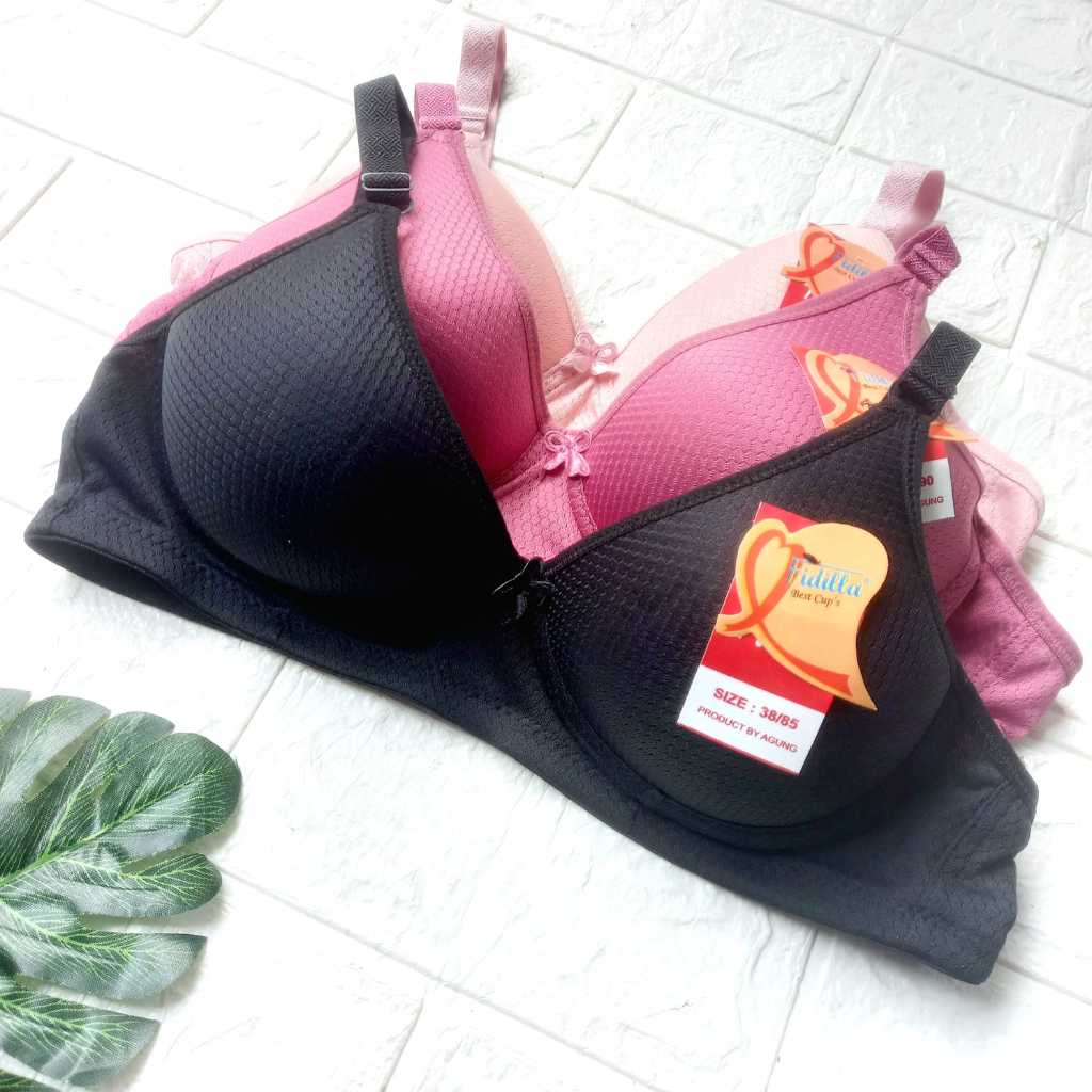 Bra Busa Katun BH Wanita Polos Fidilla