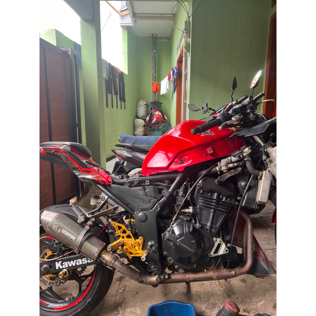 Knalpot SC Project Ninja 250 fi old