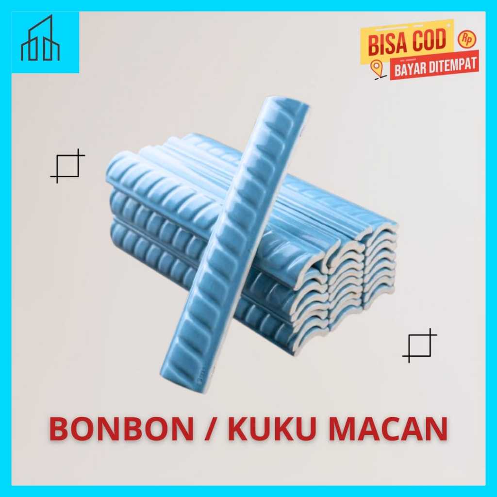 [Bon Bon]Kuku Macan 20 cm & List Keramik Granite Murah untuk Dapur dan Dinding
