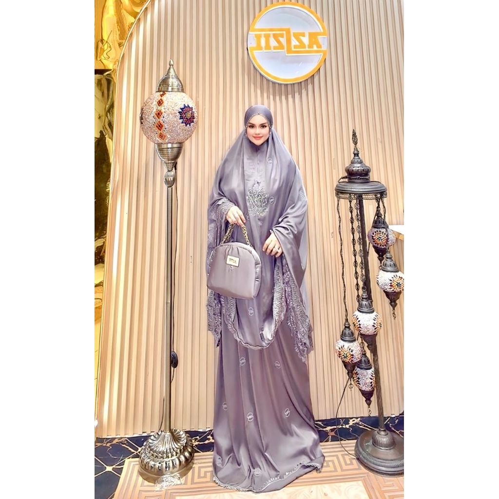 Azizil Mukena Bordir Warna