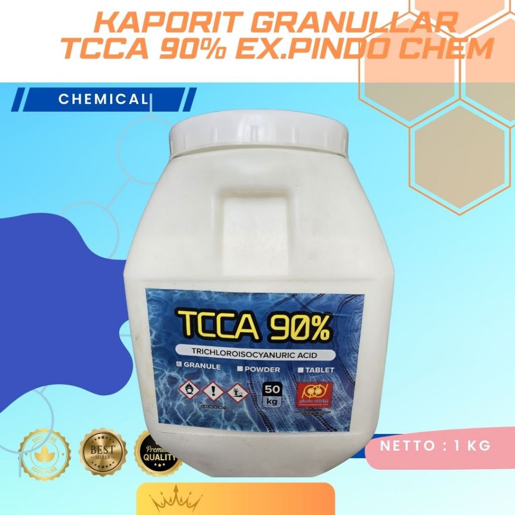 Kaporit Bubuk 50 KG/Granullar/TCCA 90%/Ex. Pindo Deli/Kaporit Lokal