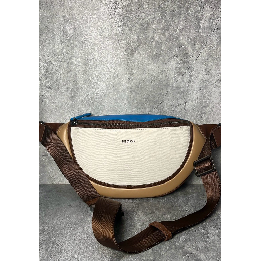 Pedro Waist Bag - Cream (100% Original)